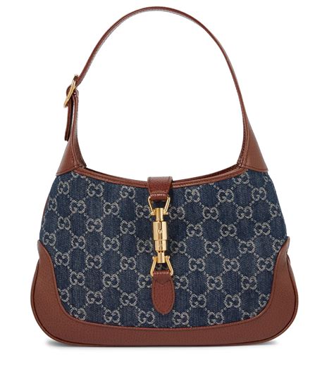 gucci bags gucci jackie bag women|Gucci jackie denim bag.